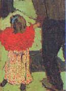 Edouard Vuillard Enfant avec Echarpe Rouge Germany oil painting reproduction